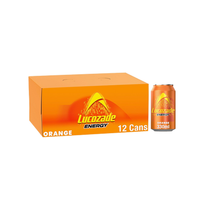 Lucozade Energy Drink Orange (12x330ml)