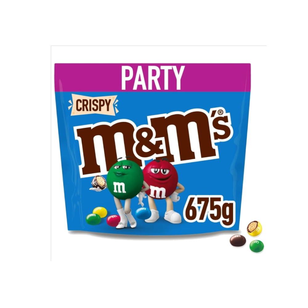 M&M'S Crispy Chocolate Party Bag (675g)