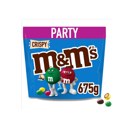 M&M'S Crispy Chocolate Party Bag (675g)