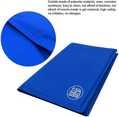 36" X 20" Pet Cooling Mat Pet Self cooling pad mat beds mats Comfort for Cats and Dogs