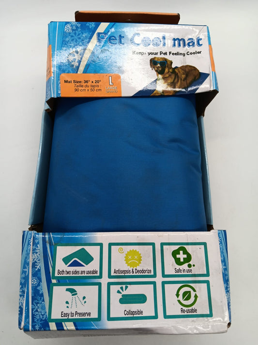 36" X 20" Pet Cooling Mat Pet Self cooling pad mat beds mats Comfort for Cats and Dogs
