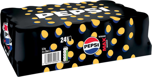 24 X 330ml Pepsi Max Mango no sugar BBE 07-25 RRP £14.99 Sale price £7.50