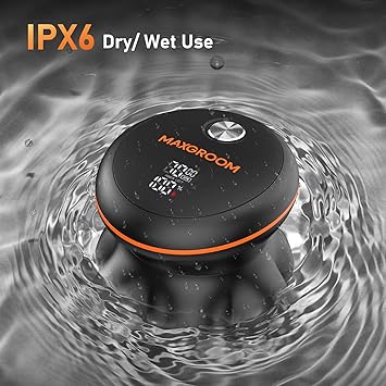 Maxgroom Head Shavers for Men, Electric Head Shavers for Bald Men, 7D Waterproof Head Hair Shaver with Upgraded Flexible Blade, Long Battery Life, Easy to Clean