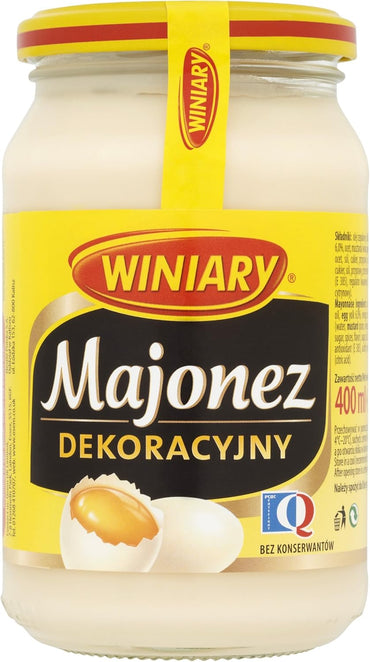 5 X Winiary Mayonnaise 400Ml BBE 23/05/25 RRP £19.99 Sale price £6.49