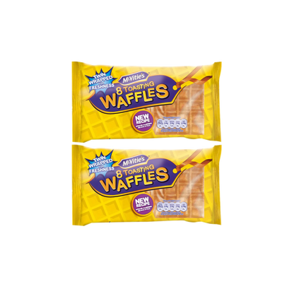 Mcvitie's 8 Toasting Waffles (2x8 pack)