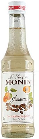 3 X 70cl Monin Amaretto Syrup Bottles - Monin Coffee Syrup Flavouring by Monin BBE April 25 RRP £14.99 Sale price £6.99