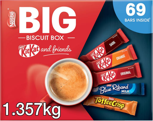 Bars Nestle The BIG Biscuit Box 69 Bars (1 Box) BBE 02-25 RRP £26.99 Sale price £11.99 free shipping