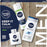 NIVEA MEN Keep It Calm Gift Set (3 Products), Men's Skincare Gift Set for Sensitive Skin with Shower Gel, Shaving Foam, and Post Shave Balm