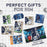 NIVEA MEN Keep It Calm Gift Set (3 Products), Men's Skincare Gift Set for Sensitive Skin with Shower Gel, Shaving Foam, and Post Shave Balm