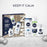 NIVEA MEN Keep It Calm Gift Set (3 Products), Men's Skincare Gift Set for Sensitive Skin with Shower Gel, Shaving Foam, and Post Shave Balm