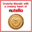Short Date Nutella Chocolate Biscuit Snack Bundle Containing Biscuits Tube 166g 12's (4 Pack)