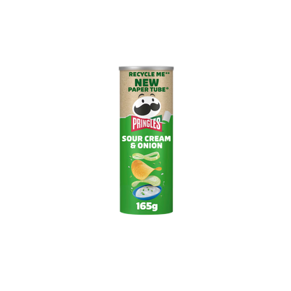 Pringles Sour Cream & Onion (165g)