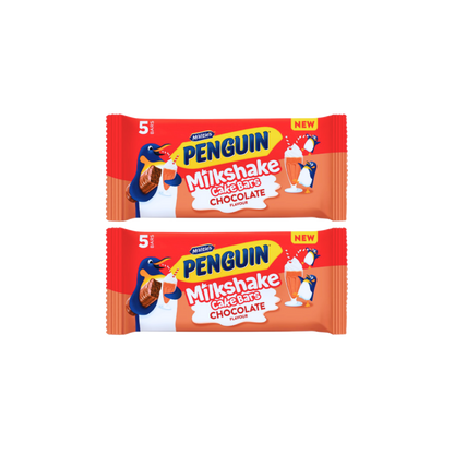 McVitie's Penguin Chocolate Milkshake Cake Bar (2X5bars)
