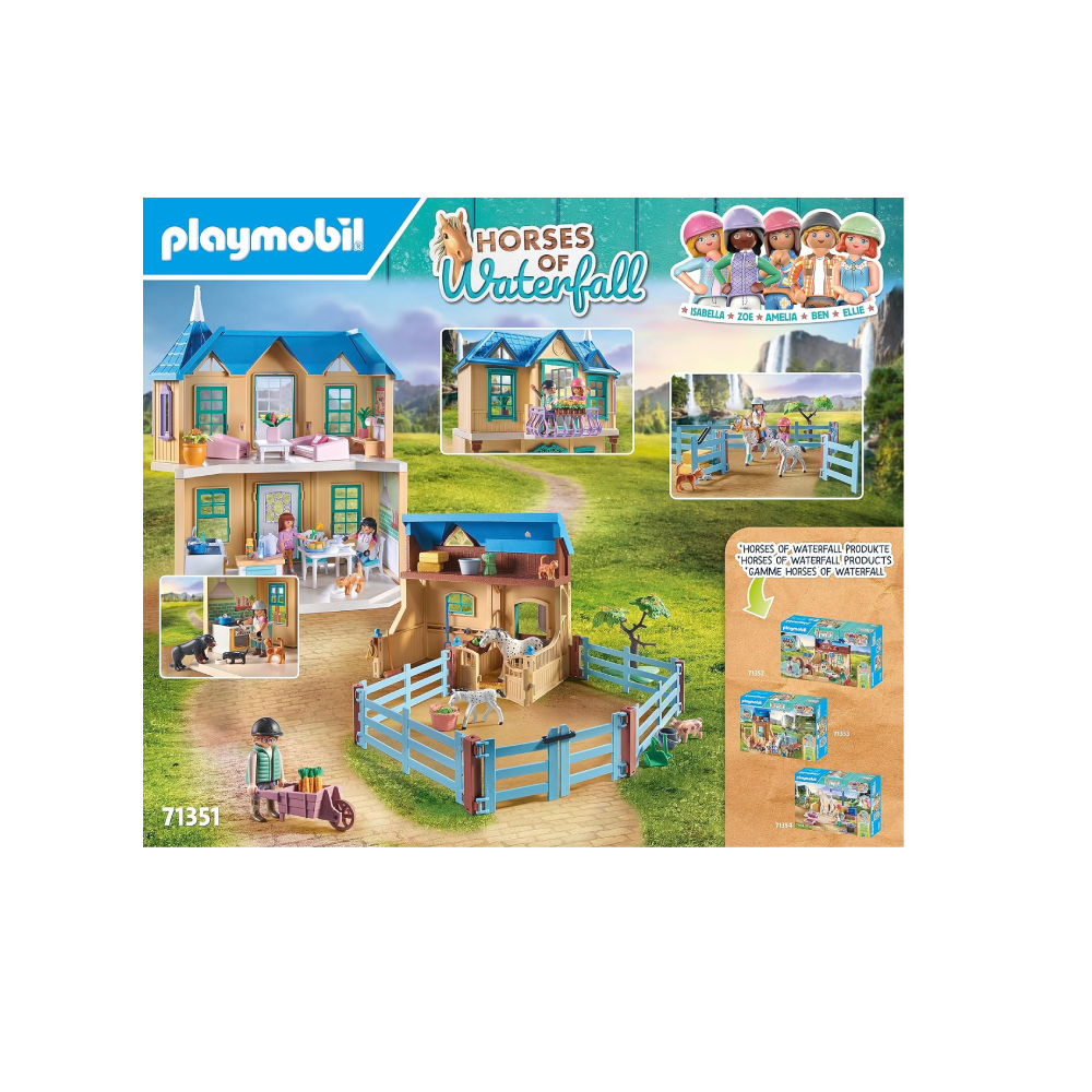 Playmobil 71351 Horses of Waterfall - Waterfall Ranch