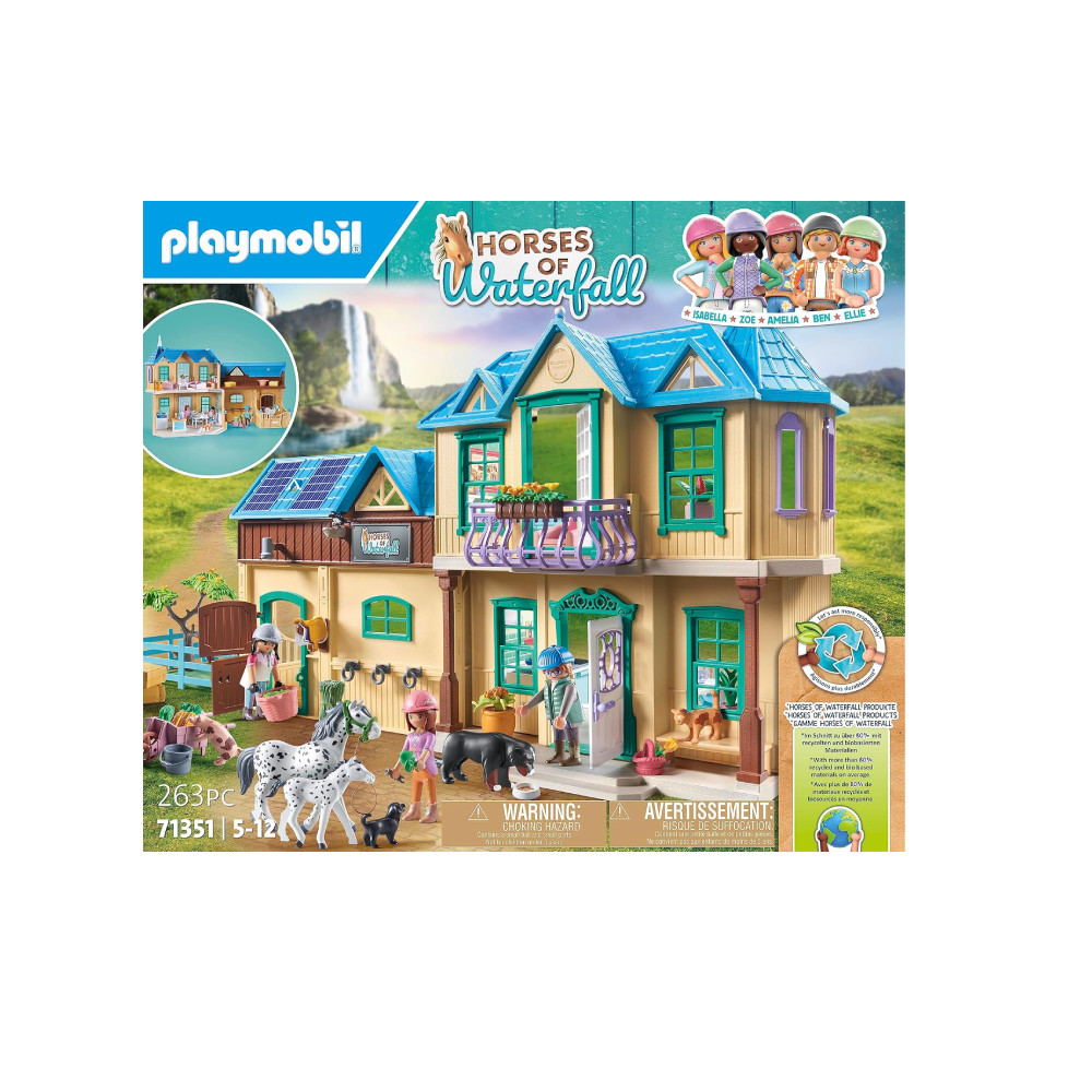 Playmobil 71351 Horses of Waterfall - Waterfall Ranch