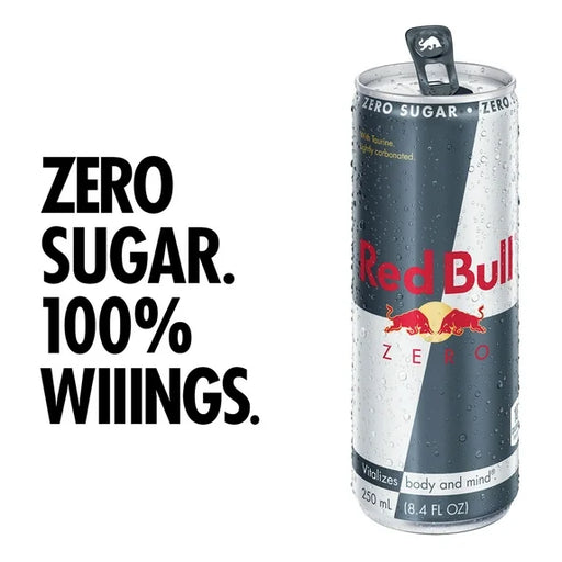 24 X 250ml Red Bull Energy Drink Zero Sugar BBE 20-02-25 RRP £24.99 Sale price £11.99