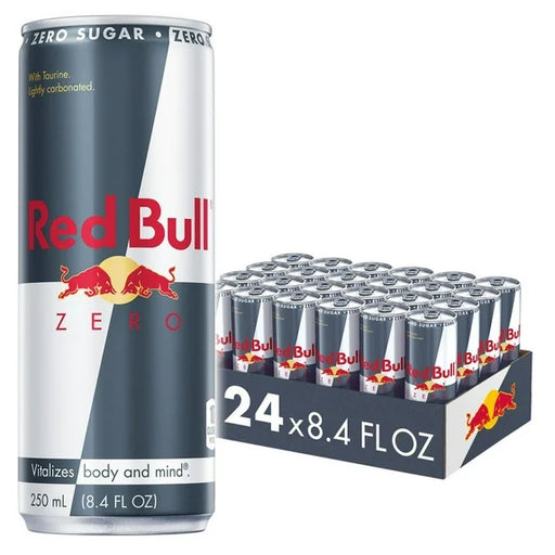 24 X 250ml Red Bull Energy Drink Zero Sugar BBE 20-02-25 RRP £24.99 Sale price £11.99