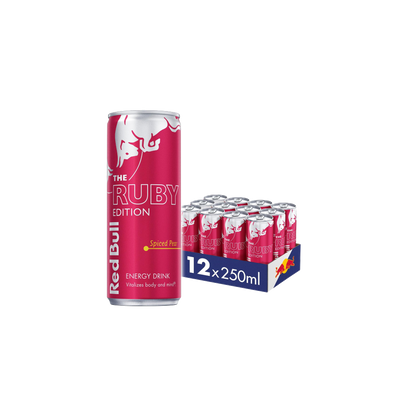 Red Bull Energy Drink Ruby Edition Spiced Pear (12x250ml)