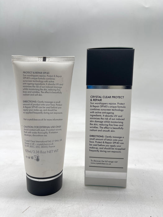 Crystal Clear Protect and Repair SPF 40 100m