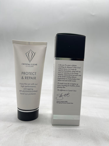 Crystal Clear Protect and Repair SPF 40 100m