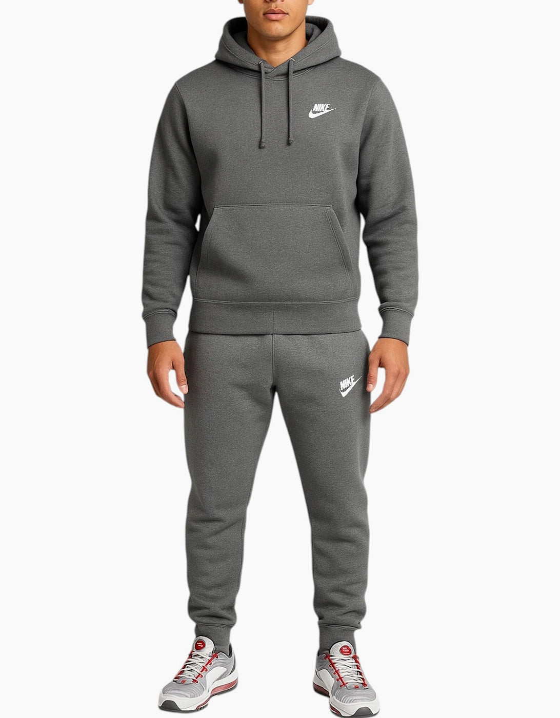 Nike Club Mens Fleece Tracksuits Hoodie Joggers Set