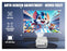 Alwtniet L018 NTV Smart Projector, 1080P Native 400 ANSI Auto Focus Auto Keystone Mini Portable Projector with Apps Built-in, ChatGPT Voice Remote Android Home Video Projector