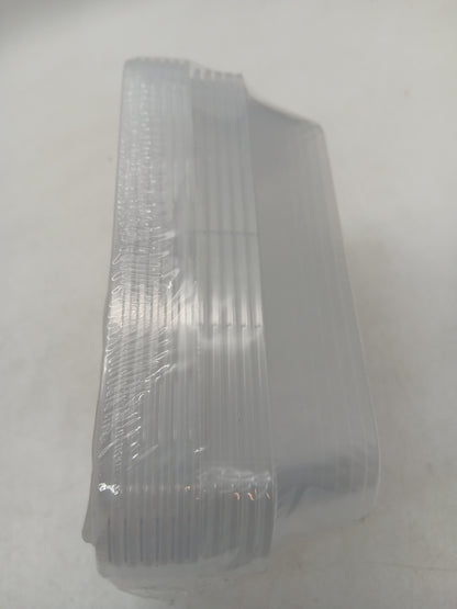 500ml Caroline Plastic Tubs & Lids 16 x 4 = 96 tubs