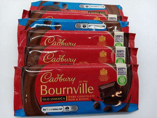 7 X 100g Bournville Old Jamaica Chocolate Bar for just £2.99