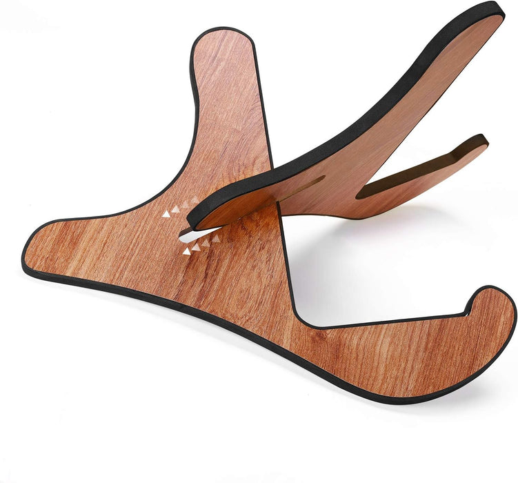 SKL Guitar Stand, Model GS-01  Portable Wood Guitar Stands, Folding Wooden Guitar Rack Disassemble Musical Instrument Holder for Acoustic Classical Bass Guitars