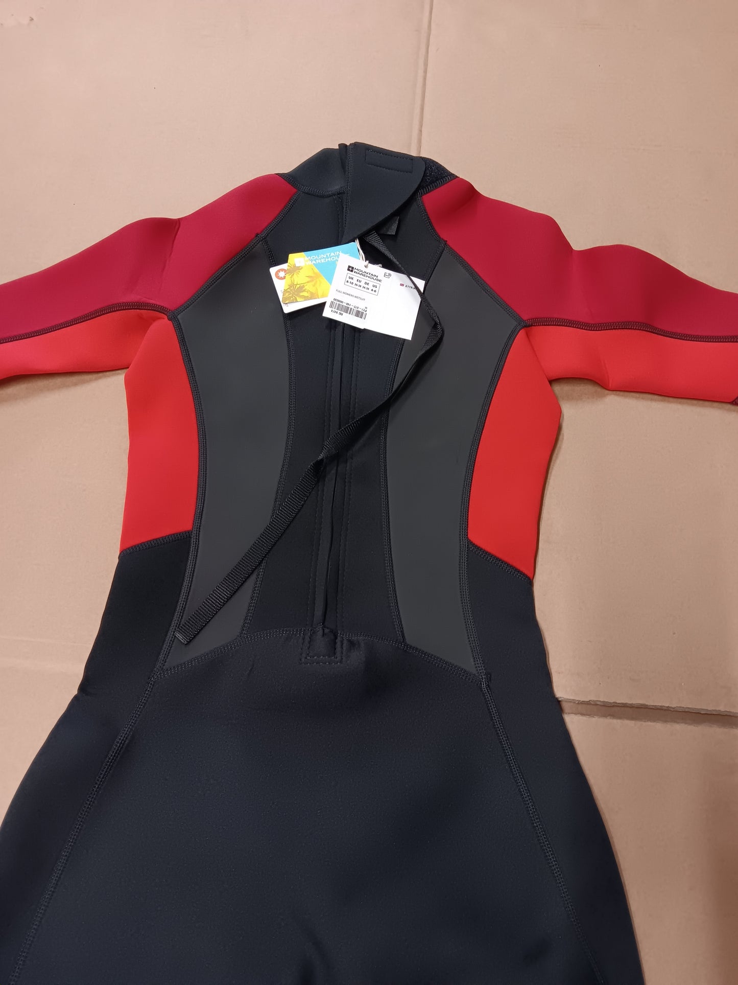 Womens Full 2.5/2mm Mountain Warehouse Wetsuit. Size 8-10. RRP £119.99 Sale price £29.99