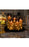 Homemory Flickering Flameless Candles with String Lights, Battery Operated Candles with Remote Control and Timer, Embedded Fairy Lights LED Candles, Acrylic, Home Decoration, Grey, Set of 5