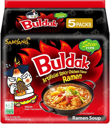 Samyang Buldak Hot Chicken Flavour Ramen (Stew) (Case of 40)