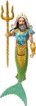 Disney The Little Mermaid Doll Set - Ariel, King Triton and Ursula Dolls Toys