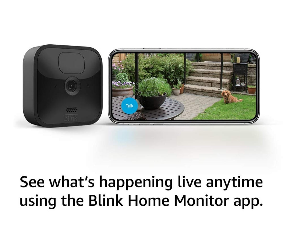 Blink Outdoor with two-year battery life | Wireless HD smart security camera, motion detection, Alexa enabled | 2-Camera System with Sync Module