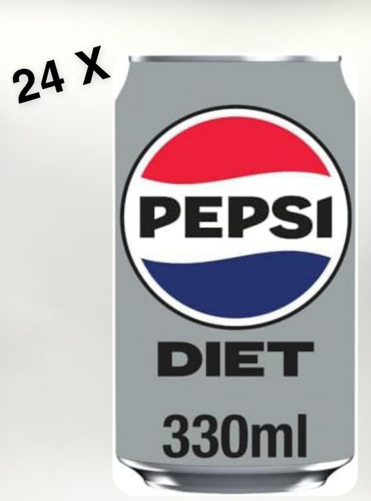 24 X 330ml Pepsi Diet Cola Cans in just £7.49 BBE Jun 25