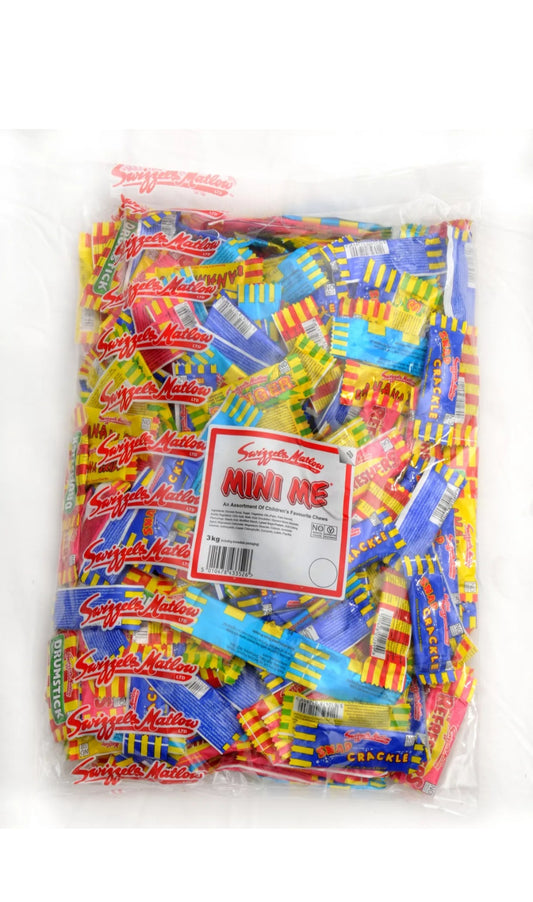 Swizzels Mini Me Full 3kg Bag Chews Assortment Sweets. ( 1 bag × 3kg mixed flavour ) rrp £24.99 sale price £9.99