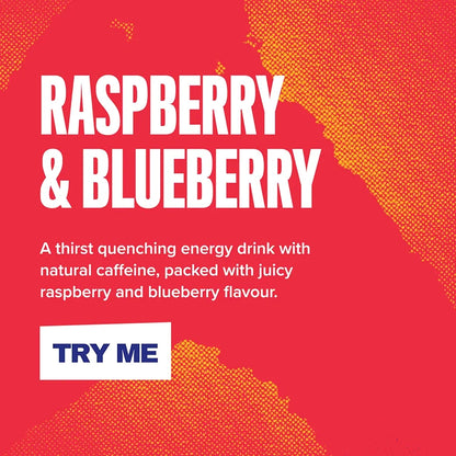 Rubicon RAW Raspberry & Blueberry Energy Drink (12x500ml)
