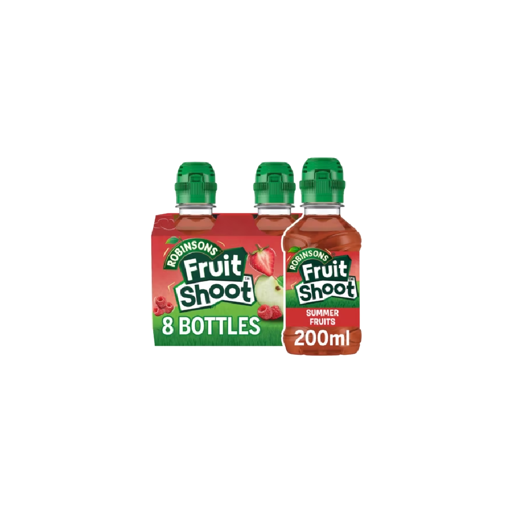 Fruit Shoot Summer Fruits No Added Sugar (8x200ml)