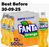 12X500ml Fanta Orange Zero Sugar  BBE 09-25 rrp £22 sale price £7.99
