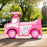 EVO My First Foot-To-Floor Unicorn Car | Ride-On Vehicle Toy for Toddlers &amp; Kids