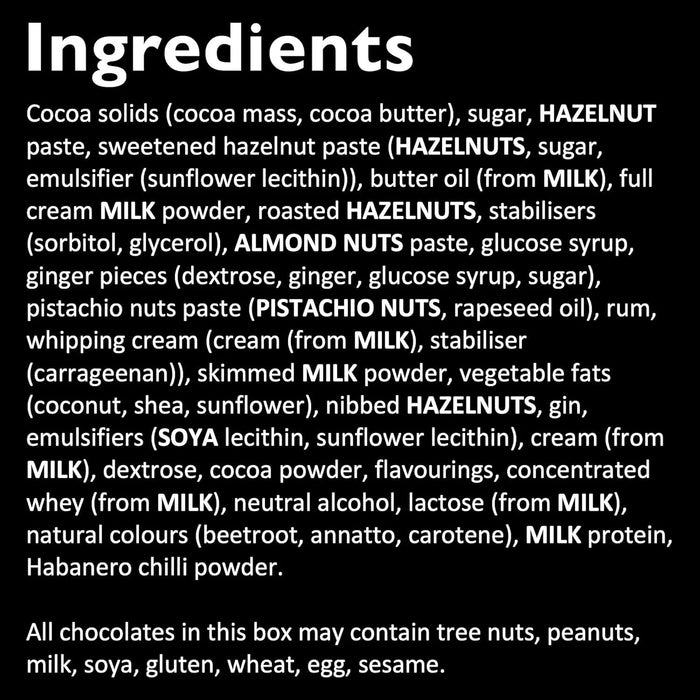 2X Hotel Chocolat Serious Dark Fix H-Box 155g - 14-Piece Dark Chocolate Box - Suitable for Vegetarians - Chocolate Gift for Birthday, Thank You, Congratulations, Anniversary  BBE 01-26 RRP £40 Sale £14.99