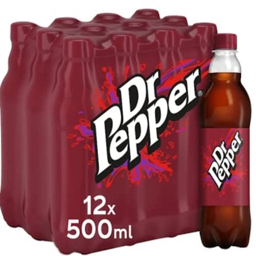 12X500ml Dr Pepper Bottles Bottles BBE 30-11-25 RRP £30 Sale price £7.99