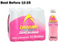 12X900ml Lucozade Energy Zero Sugar Drink Pink Lemonade   BBE 12-25 RRP £25 sale price £10.99
