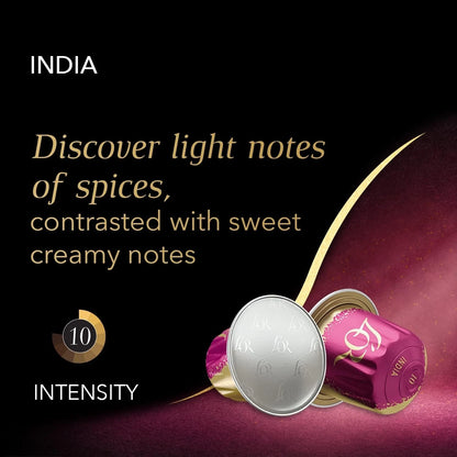 L'OR Origins India Coffee Pods x10 (Pack of 10, Total 100 Capsules)
