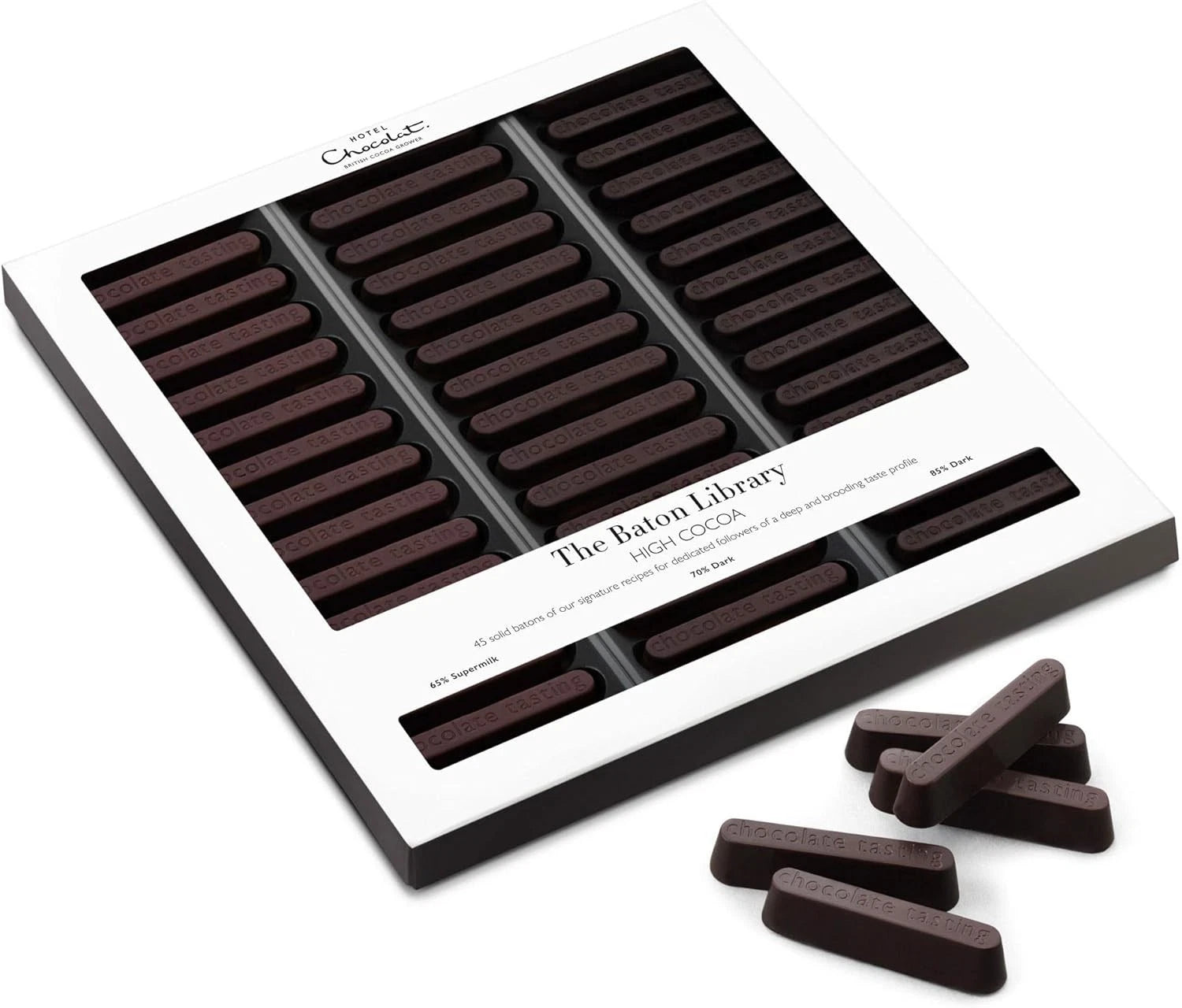 Hotel Chocolat Chocolate Baton Library - High Cocoa (365g)