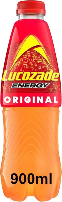 12X900ml Lucozade Energy Drink Original  BBE 10-25 RRP £18 Sale price £5.99