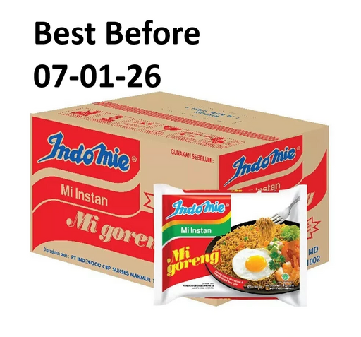 40X85g INDOMIE - Mi Instant Mi Goreng Instant Fried Noodle BBE 01-26 RRP £19 Sale price £7.99