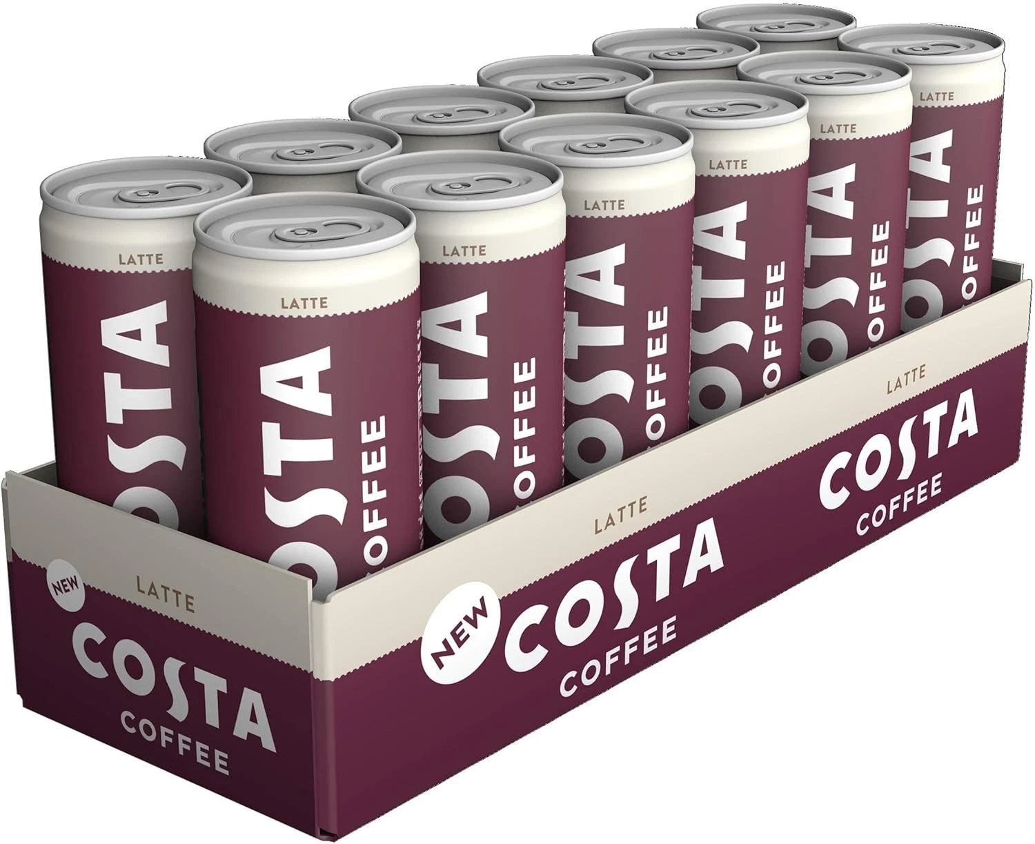 Costa Coffee Latte Cans (12x250ml)