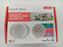 SAFE TECH Wireless Interconnected Smoke Alarm, Smoke Detector 10 Year Battery with Photoelectric Sensor, Fire Alarm with LED Indicator Low Battery and Fault Warning for House and Bedroom, 4 Pack