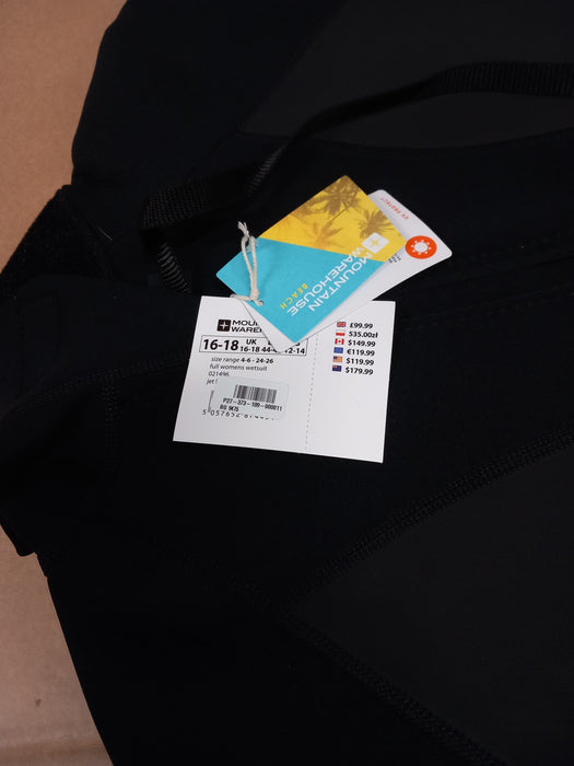 Womens Full 2.5/2mm Wetsuit Size 16-18 Sale price £29.99